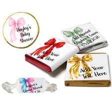 Personalised Bow Chocolate
