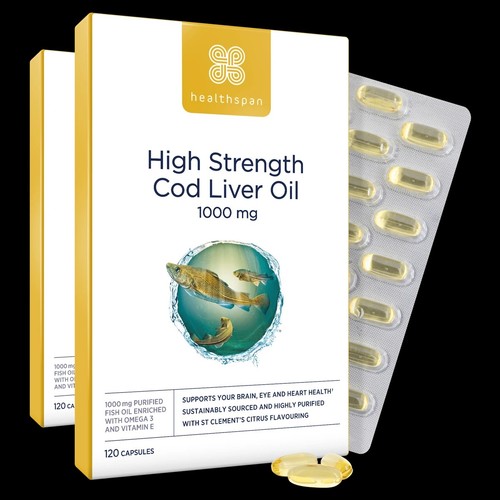 High strength cod liver oil - high,