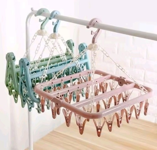 32clips folding clothes - folding, hanger