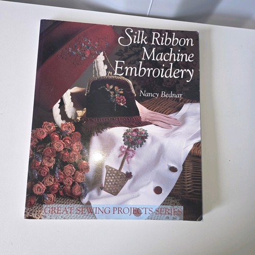 Silk ribbon machine embroidery - silk,