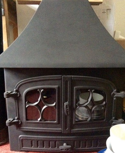Aarrow hamlet stove glass - glass,