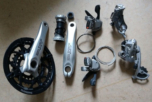 Shimano groupset fc rd - xt,