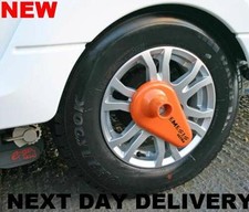 SOLD SECURE GOLD SECURITY CARAVAN ALLOY WHEEL NEMESIS ULTRA WHEEL CLAMP NEW 2025