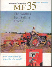 `1962 Massey-Ferguson "MF 35" Tractor Brochure Leaflet