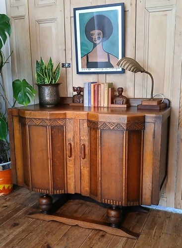 Art deco sideboard - art,
