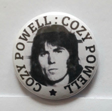 25mm Badge of Rock Drummer