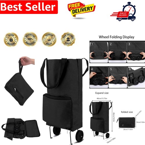 Folding shopping cart