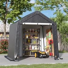 Garden Garage Storage Tent 6 x 6FT Firewood Log Car Bike Shed Waterproof Shelter