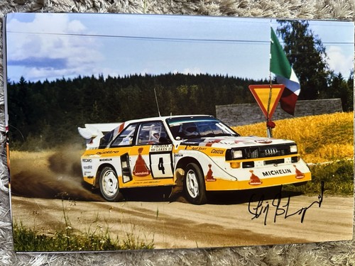 Stig blomqvist hand signed - hand,