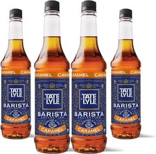Tate & Lyle Fairtrade Caramel Coffee Syrup 4x750ml