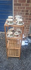 Retro Crockery 1980s Pick Up Only Made In England. Tea set as Seen Near Perfect.