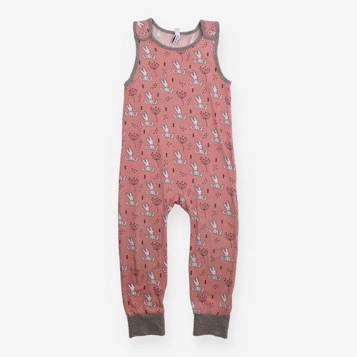 Maxomorra girls dungarees pink - girls,