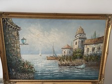 R.Danford Oil Painting Canvas 