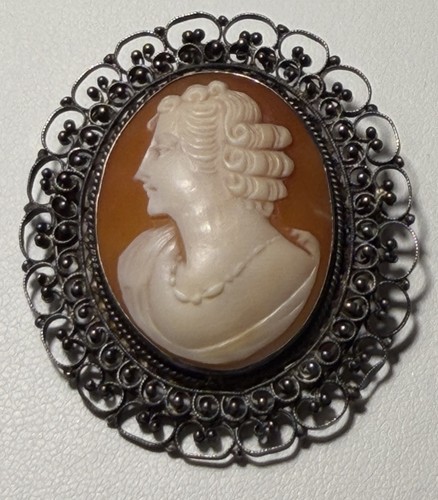 Antique 800 silver filigree - antique,