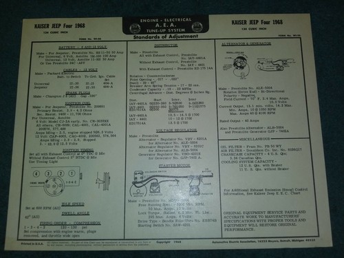 1968 kaiser jeep 134 - 1968,