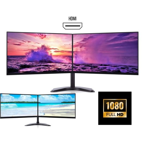 Dual monitor dell screen - dual, hp