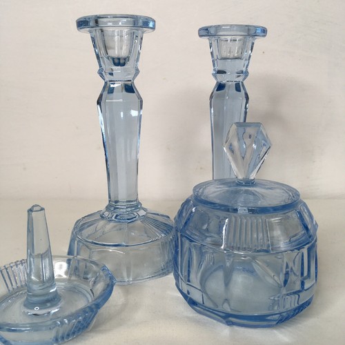 Vintage blue glass - vintage, art