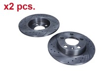 X2 PCS REAR BRAKE DISC ROTOS