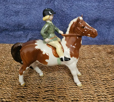 Beswick Horse Girl on Pony