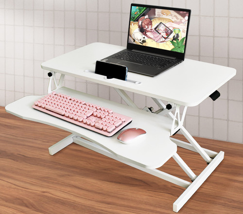 Dual monitor standing desk - 32",