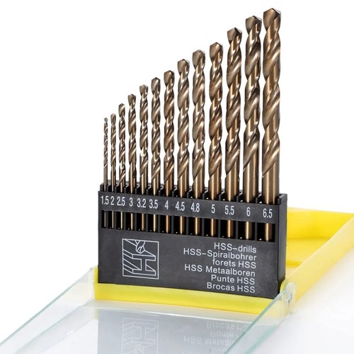13pc hss drill metal - hss,
