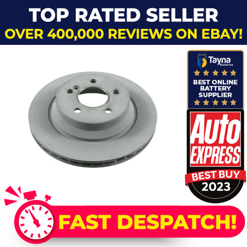 Brake discs pair vented - brake,