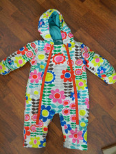 Mini Boden Floral Print Snowsuit age 6 - 12 months