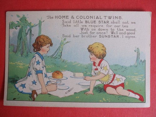 Old comic children advertising - old,