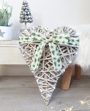 Seasonal Festive Grey Wicker