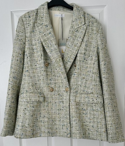 Primark green blazer textured - green,