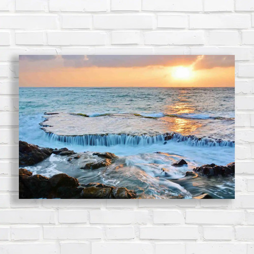 Captivating rocky sunrise - sunrise, on