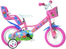 Dino Peppa Pig Pink Girls Bike
