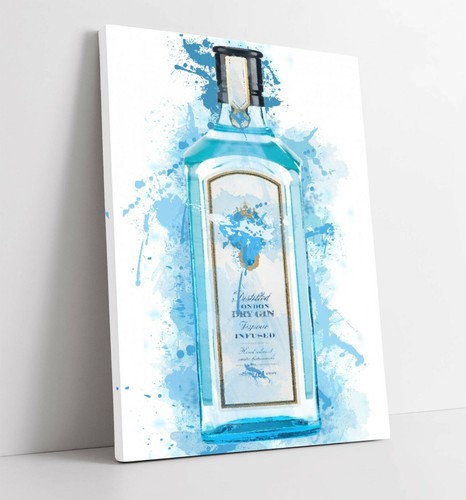 Bombay sapphire splash art - bombay,
