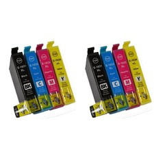 Non-OEM Ink for Epson WorkForce WF-2530WF Printer 16XL Cartridges Full Set x 2