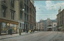 SPRINGBURN ROAD, GLASGOW, TRAM - Lanarkshire Postcard