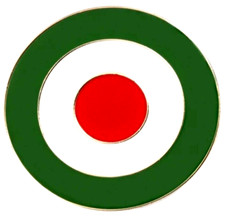 Mod Target Badge Enamel Ska 2