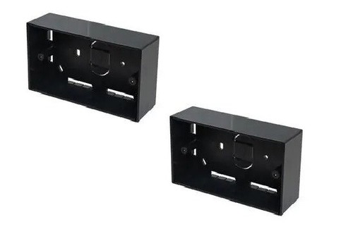 Gang dual black square edge - dual,