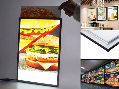 Led slim advertising lightbox - slim,