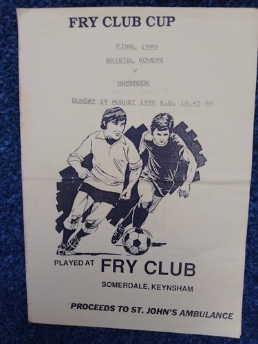 Rare bristol rovers v - rare:,