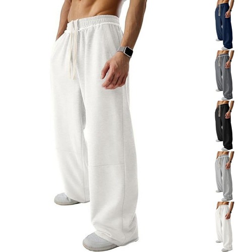 Men straight joggers loose - straight,