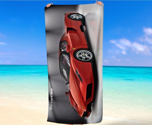 Ferrari enzo beach towel - ferrari,