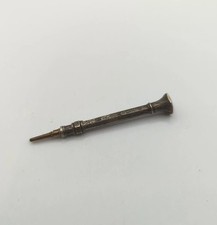 Vintage Sterling Silver Victorian Mini Terminal Propelling Pencil Late 18th C