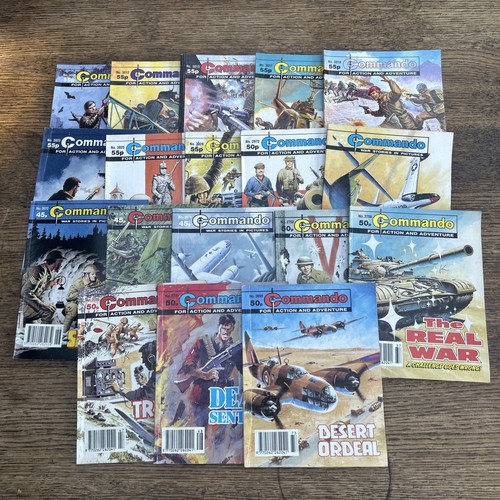 Job lot old commando - job,