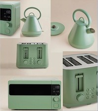 Green 4-Slice Toaster 17L