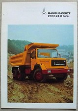 MAGIRUS DEUTZ  232 D24 K 6x4