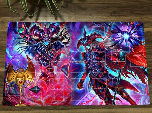 Yugioh playmat dark magician - dark,