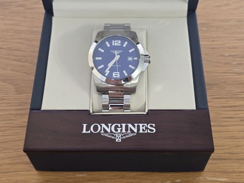 Longines conquest blue dial - longines,
