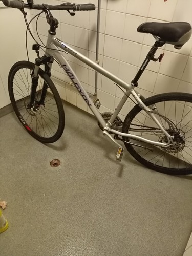 Hybrid bike mens - bike,