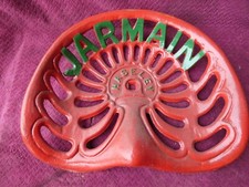 TRACTOR    IMPLEMENT SEAT JARMAINE   GENUINE  VINTAGE  MAN CAVE COLLECTABLE  PUB