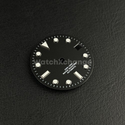 5mm black watch dial - black,